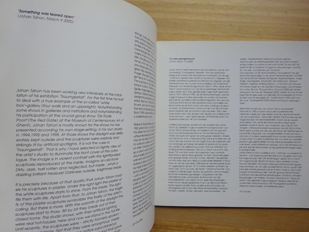 Johan Tahon, Traumgestalt, 2000 Deweer Art, Otegem, Ophalen of Verzenden, Zo goed als nieuw, Beeldhouwkunst