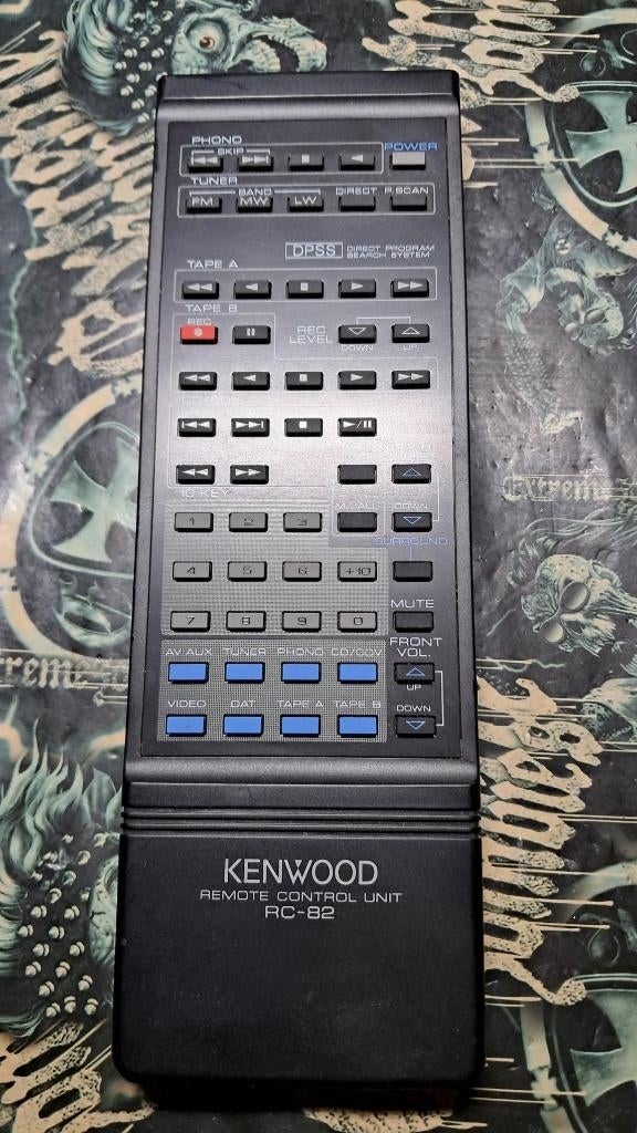 Afstandsbediening Kenwood rc-82, Enlèvement ou Envoi, Utilisé, Originale, Récepteur ou Amplificateur