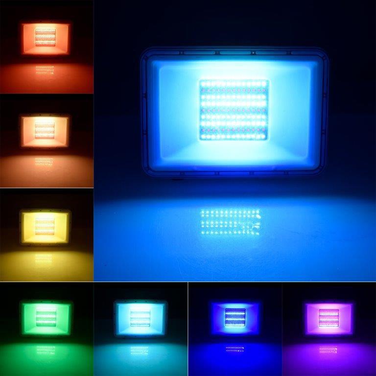 30w led rgb stralers met afstandsbediening nieuw!, Diversen, Kerst, Nieuw, Ophalen of Verzenden