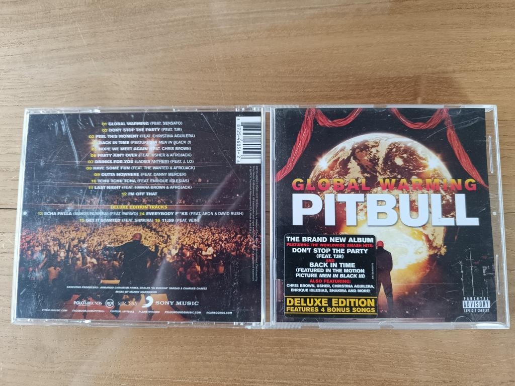 Pitbull - Global Warming special edition, Ophalen of Verzenden, 2000 tot heden, Zo goed als nieuw