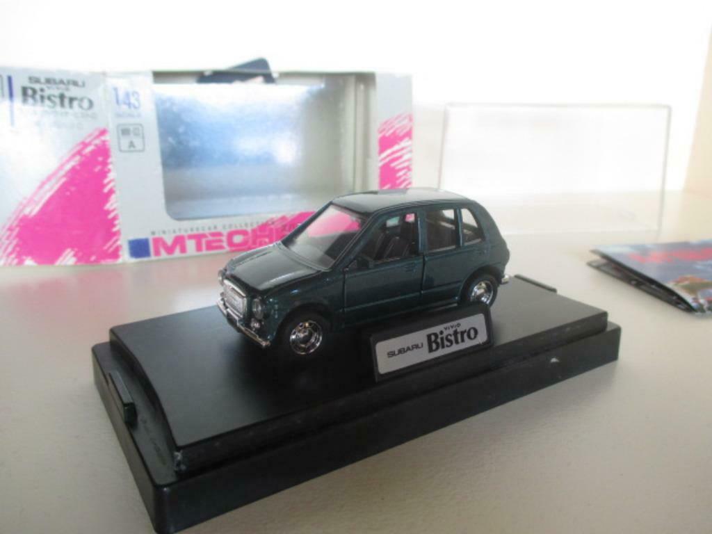 M-Tech / Subaru Vivio Bistro / 1:43 / Mint in box, Ophalen of Verzenden, Nieuw, Auto