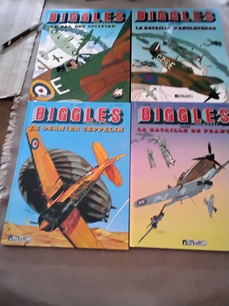 BD     BIGGLES, Enlèvement ou Envoi