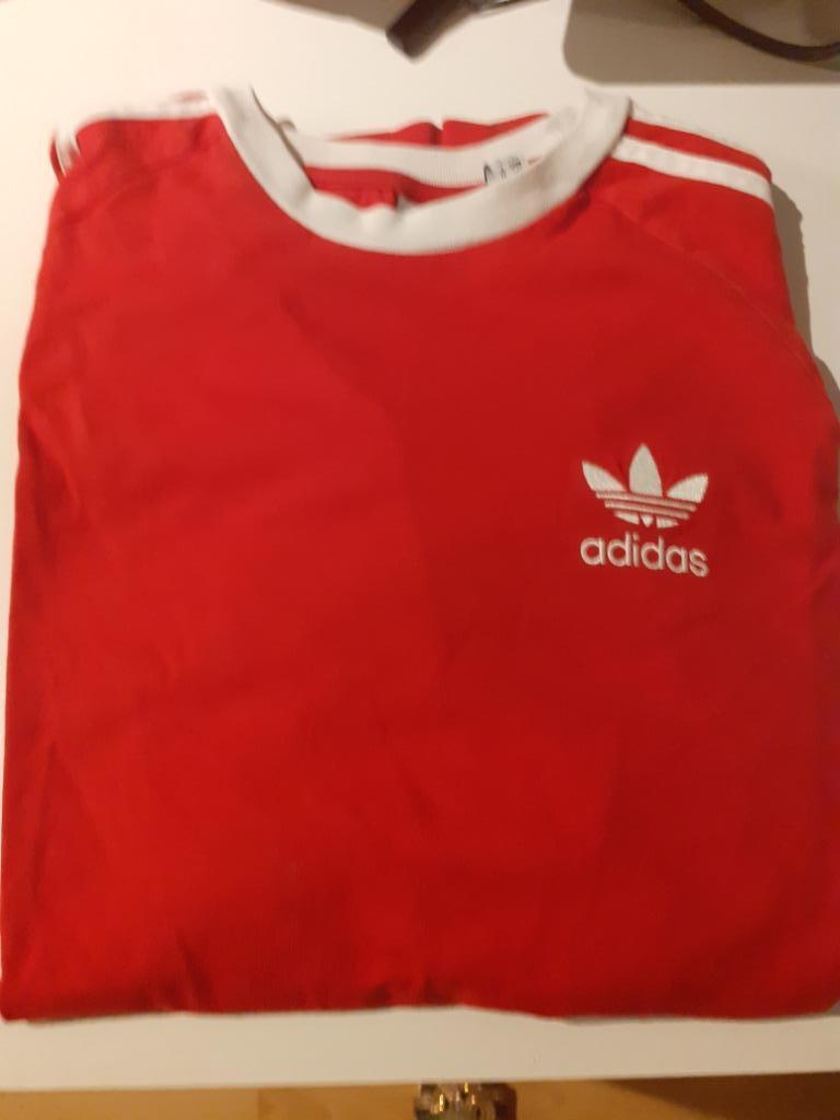 T-shirt Adidas S, Vêtements | Hommes, T-shirts, Rouge, Porté, Taille 46 (S) ou plus petite, Enlèvement