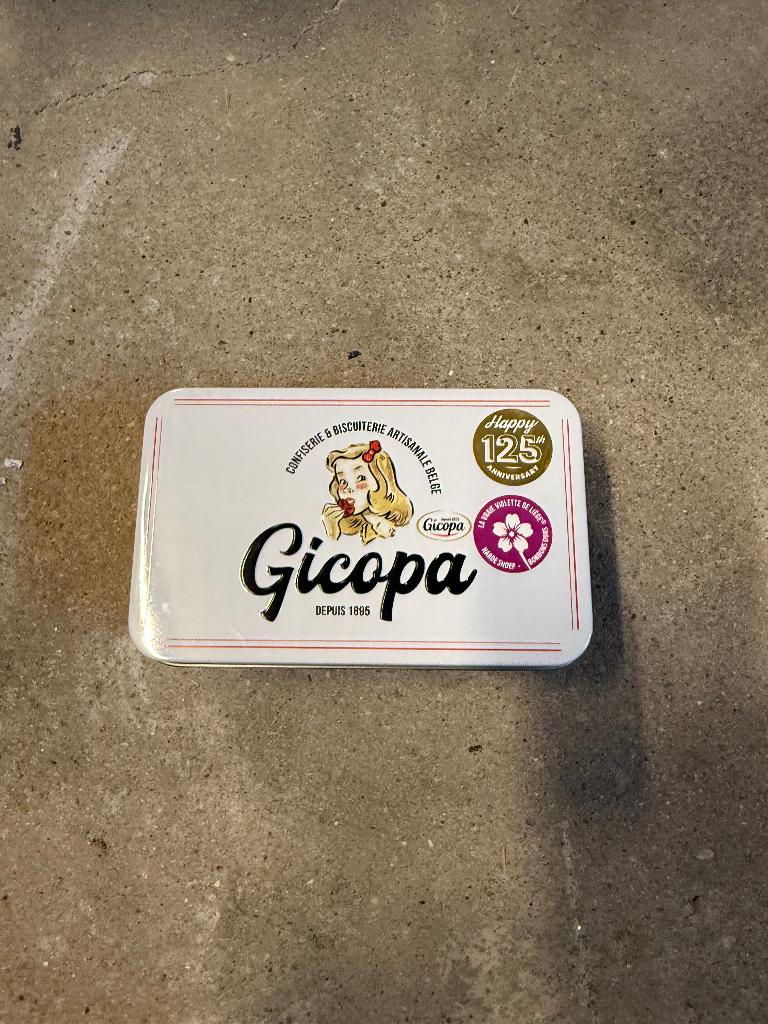 Boîte métallique Gicopa, Collections, Boîte en métal, Enlèvement ou Envoi, Comme neuf