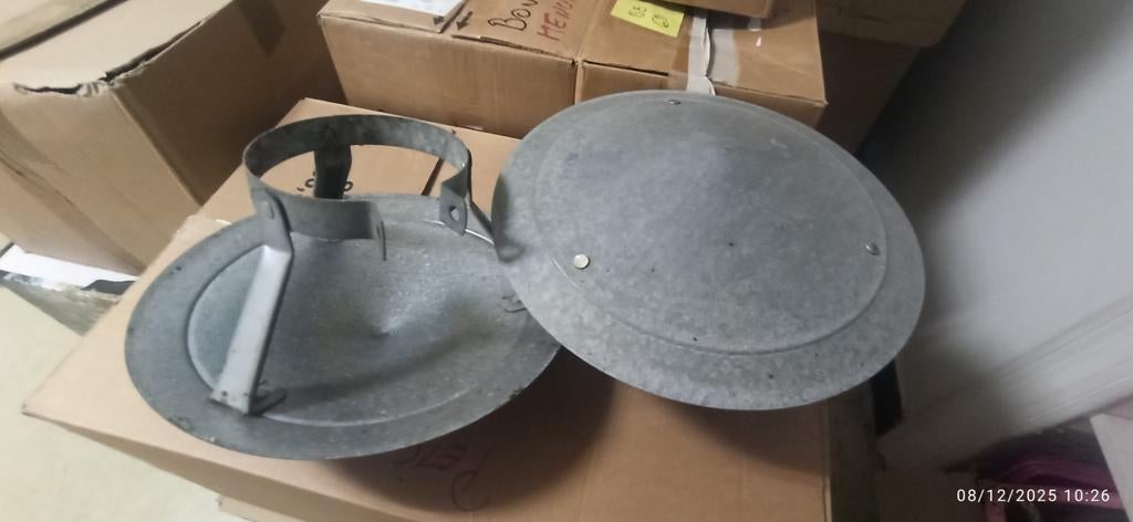 Chapeau de cheminée, Enlèvement