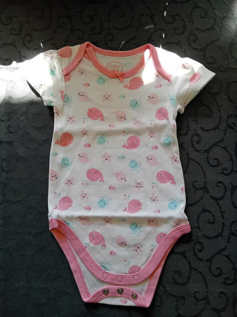 Romper met walvisjes - maat 80, Kinderen en Baby's, Nacht- of Onderkleding, Meisje, Babyclub, Ophalen of Verzenden