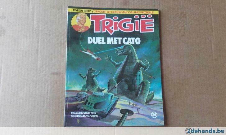 Trigie.24.Duel met Cato, Ophalen of Verzenden, Gelezen