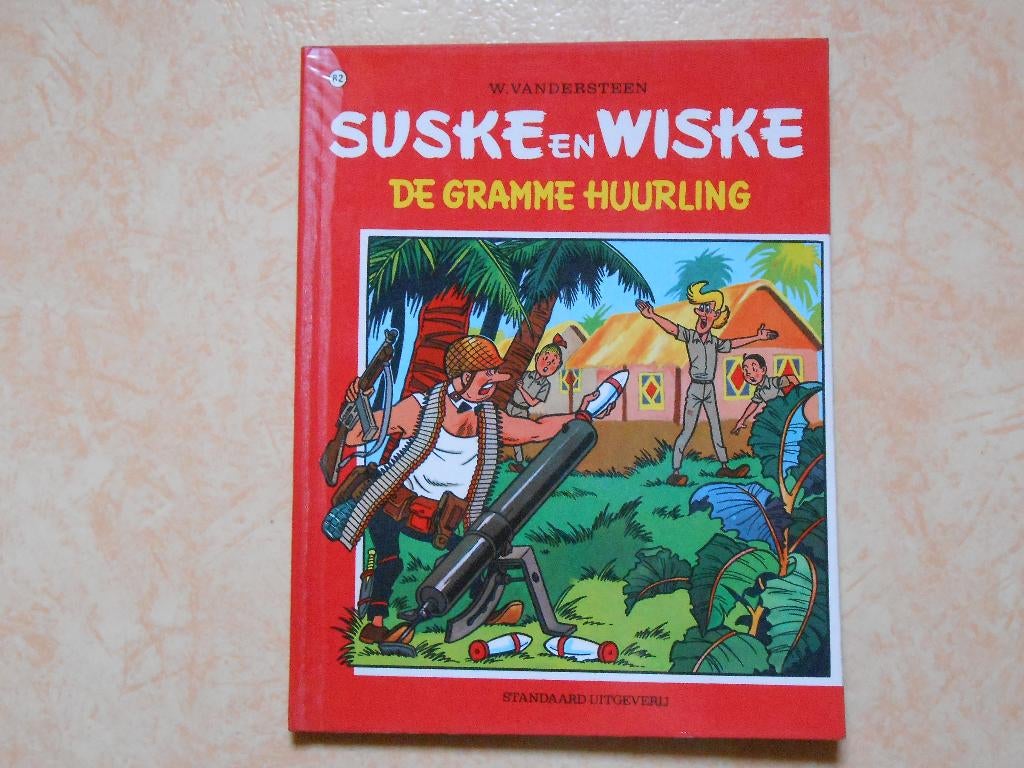 Suske en wiske 82 De gramme huurling 1968 1 ste druk., Boeken, Willy Vandersteen, Eén stripboek, Ophalen of Verzenden, Zo goed als nieuw