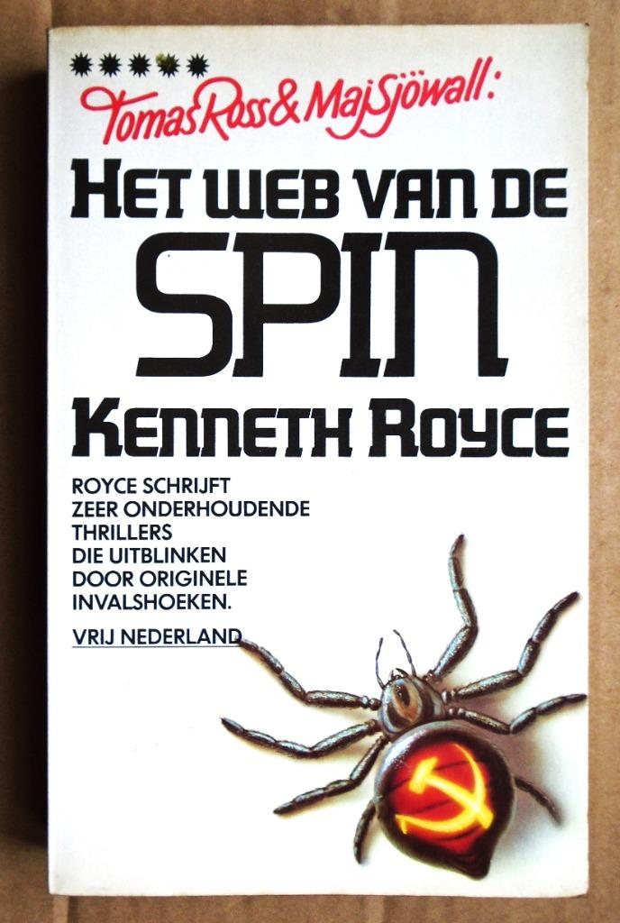 Het web van de Spin - 1986 - Kenneth Royce (1920-1997), Boeken, Thrillers, Zo goed als nieuw, Europa overig, Verzenden