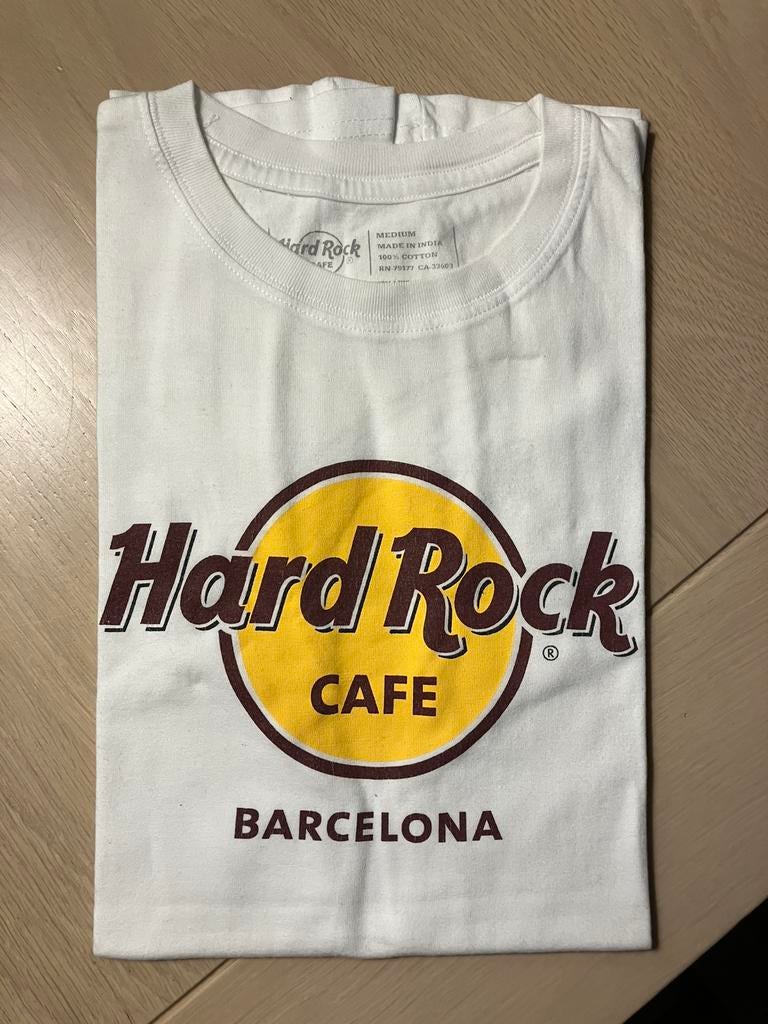 Unisex t-shirt Hard Rock Café - Barcelona - M, Vêtements | Femmes, Enlèvement ou Envoi, Comme neuf