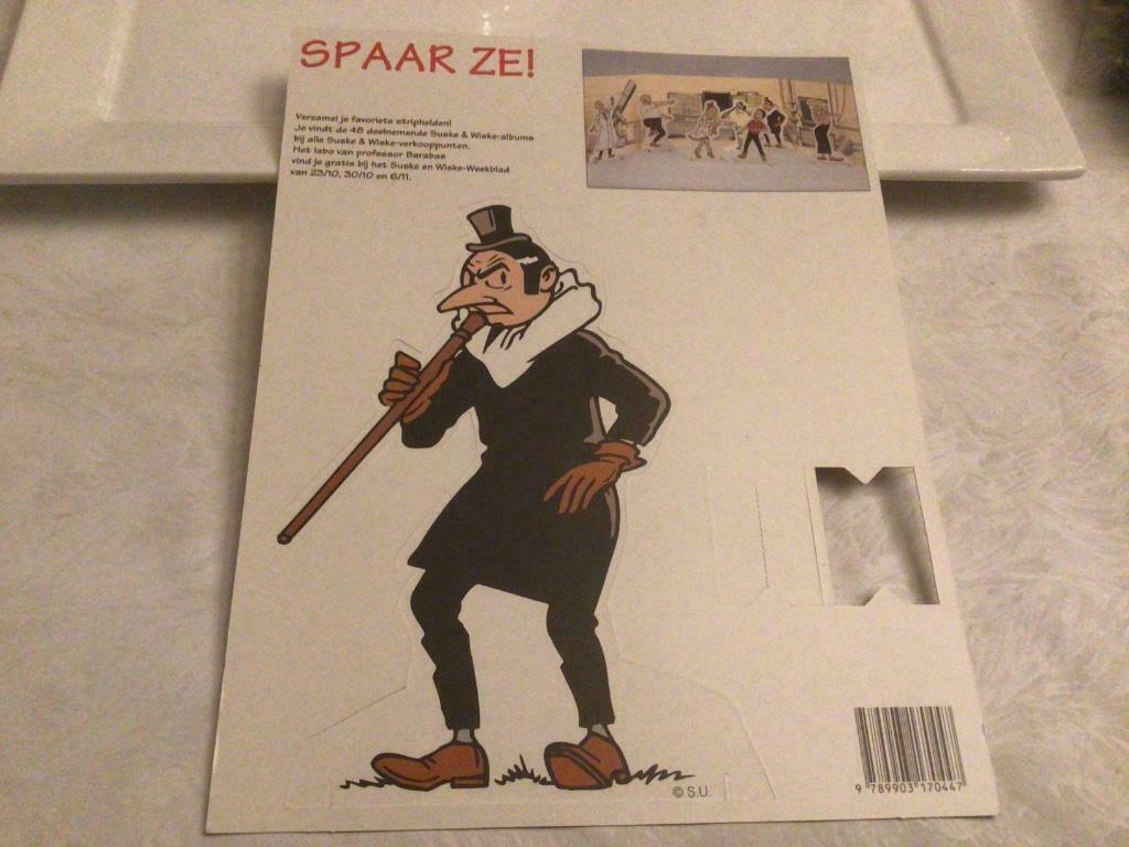 Suske en Wiske figuur uit het labo van prof. Barabas Depuis, Ophalen of Verzenden