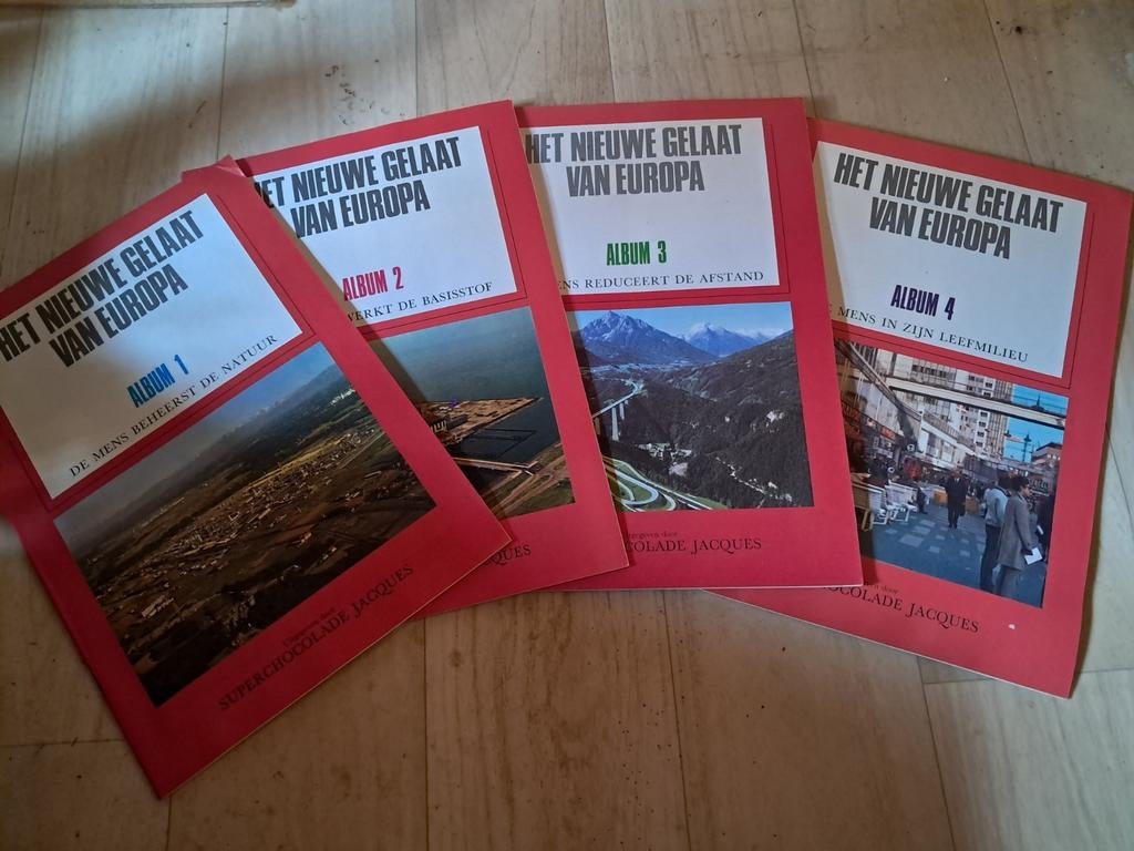 Verzameling plakboeken Jacques, Het nieuwe gelaat v. Europa, Verzamelen, Ophalen of Verzenden
