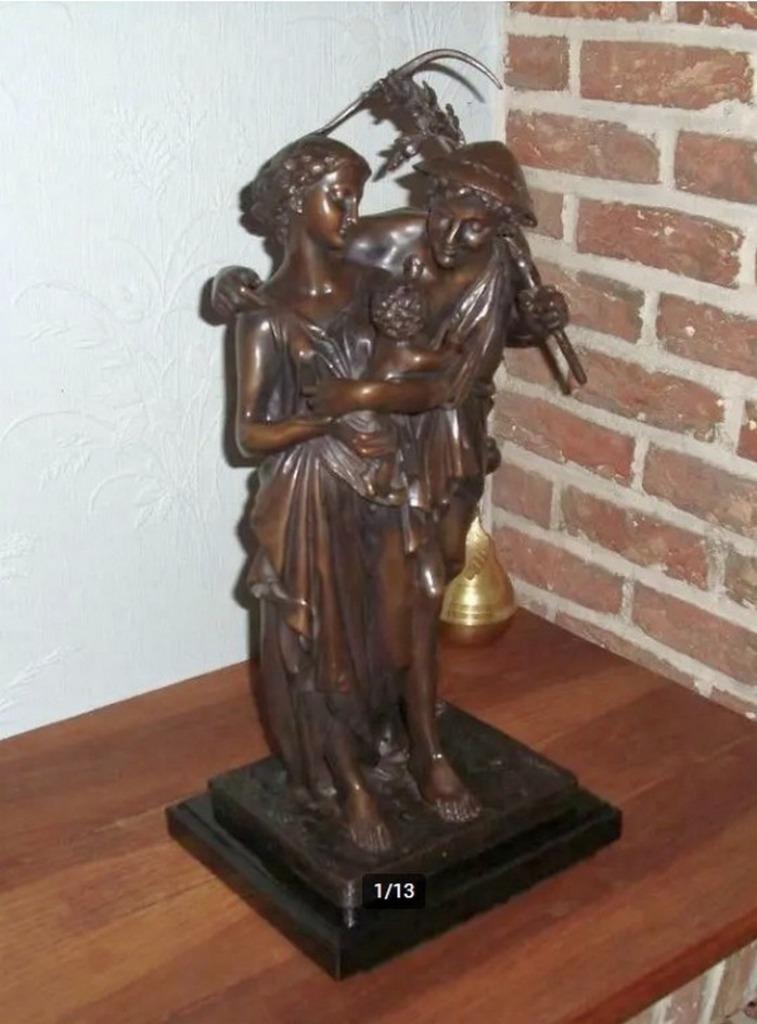 statue de bronze, Antiquités & Art, Enlèvement, Bronze