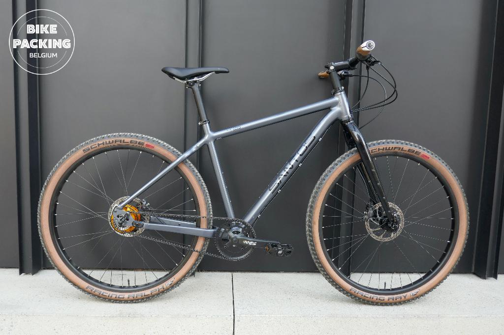 Santos Travel Lite Dames 49 Night Blue Metallic, 28 inch, Gebruikt, 10 tot 15 versnellingen, Ophalen