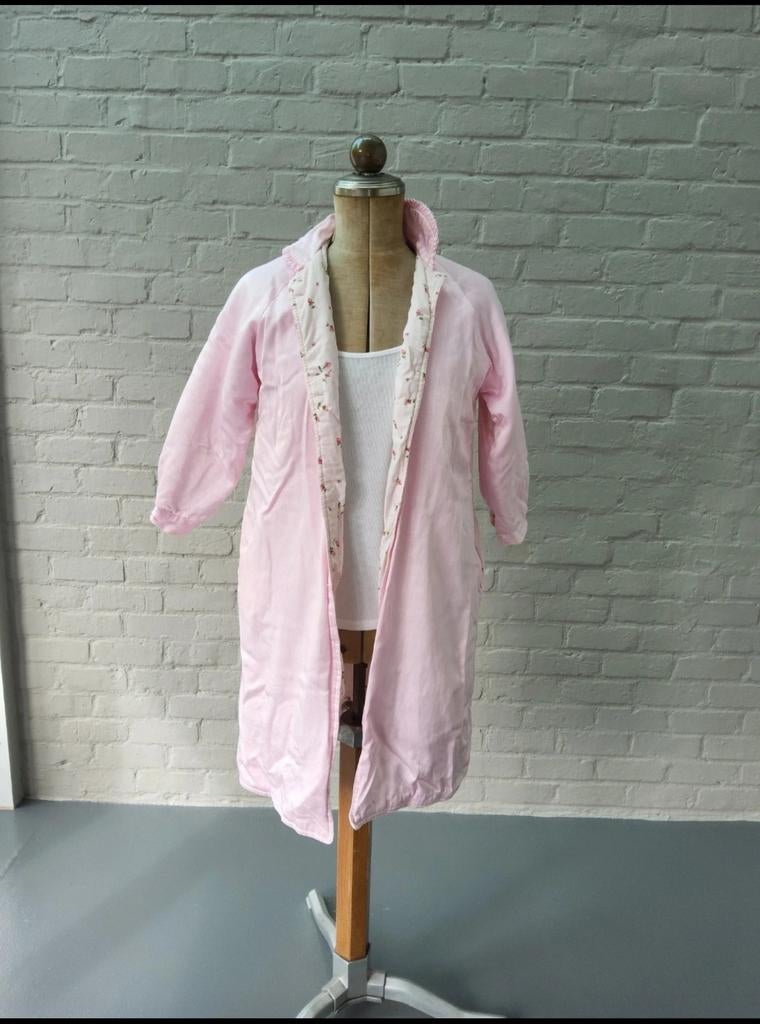 Magnifique peignoir de princesse en satin rose, Enlèvement ou Envoi