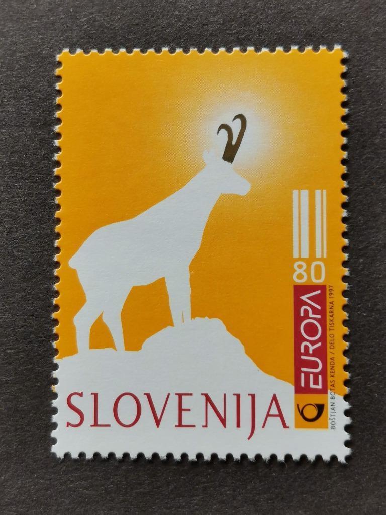 Slovénie 1997 - Europe CEPT - chamois **, Enlèvement ou Envoi, Yougoslavie, Non oblitéré