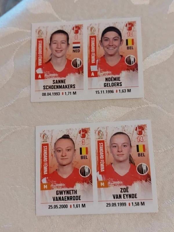 Panini / 2 Stickers / Standard Fémina / 2020-2021, Envoi, Neuf, Affiche, Image ou Autocollant