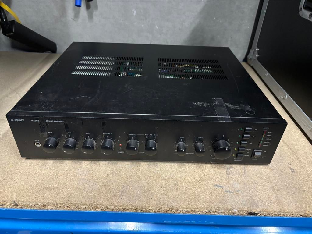 APart MA200 100v versterker, Overige merken, Ophalen of Verzenden, 120 watt of meer, Gebruikt