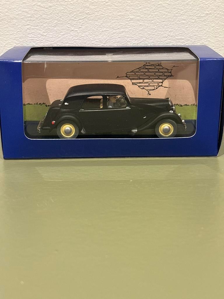 La Citroën 15/6, Les voitures de Tintin, 1/43, Enlèvement ou Envoi, Comme neuf, Voiture