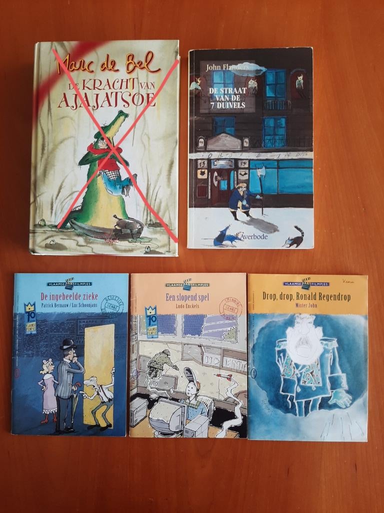 Leesboek en 3 Vlaamse filmpjes., Ophalen of Verzenden