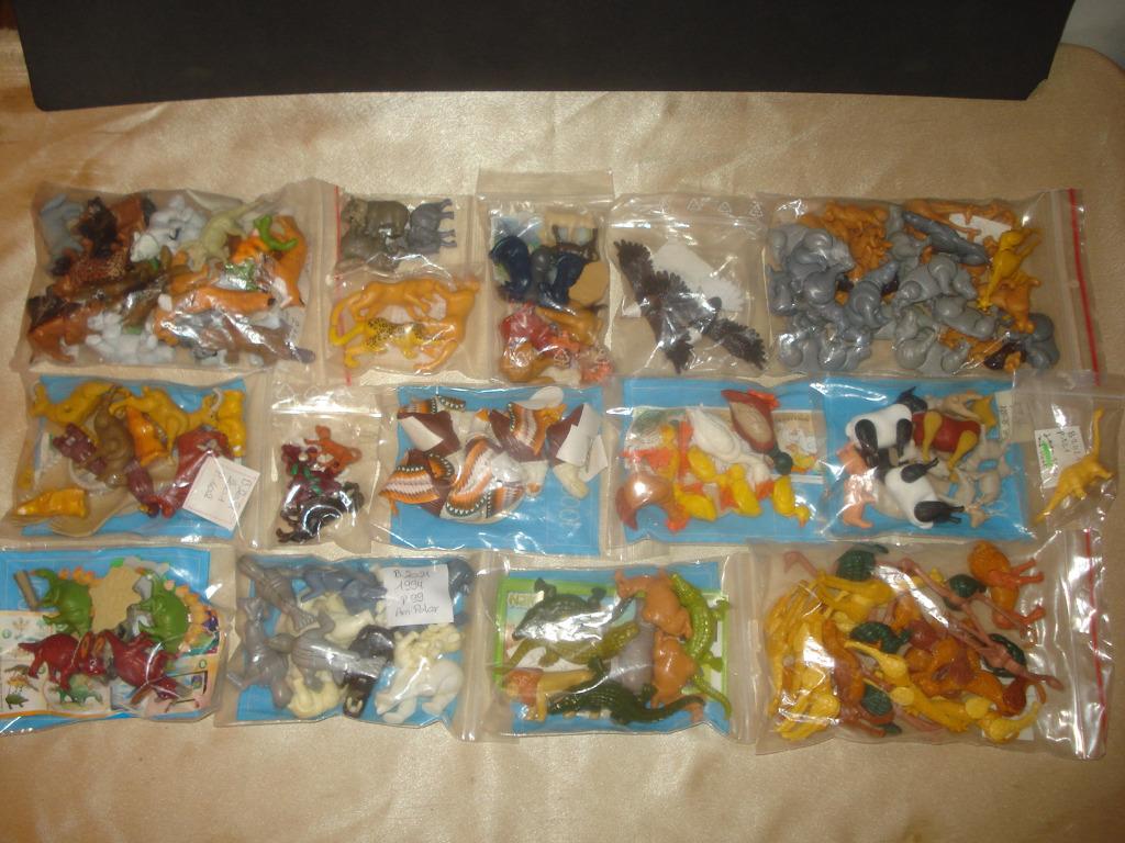 KINDER Lot d'Anciennes Figurines Animaux Divers 1990 - 2000, Enlèvement ou Envoi, Comme neuf, Figurines
