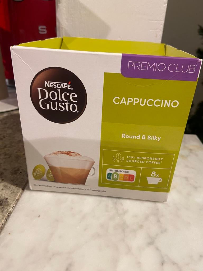 Nescafe dolce gusto cappuccino’s, Verzenden