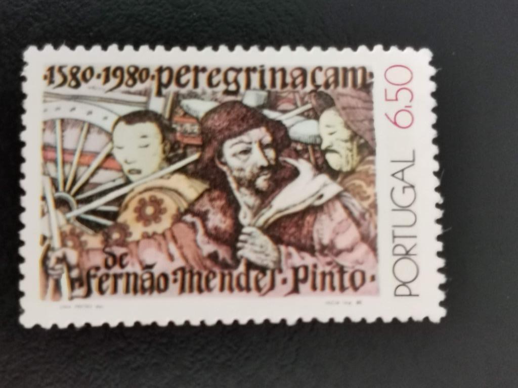 Portugal 1980 - Ontdekkingsreiziger en schrijver Pinto **, Ophalen of Verzenden, Portugal, Postfris