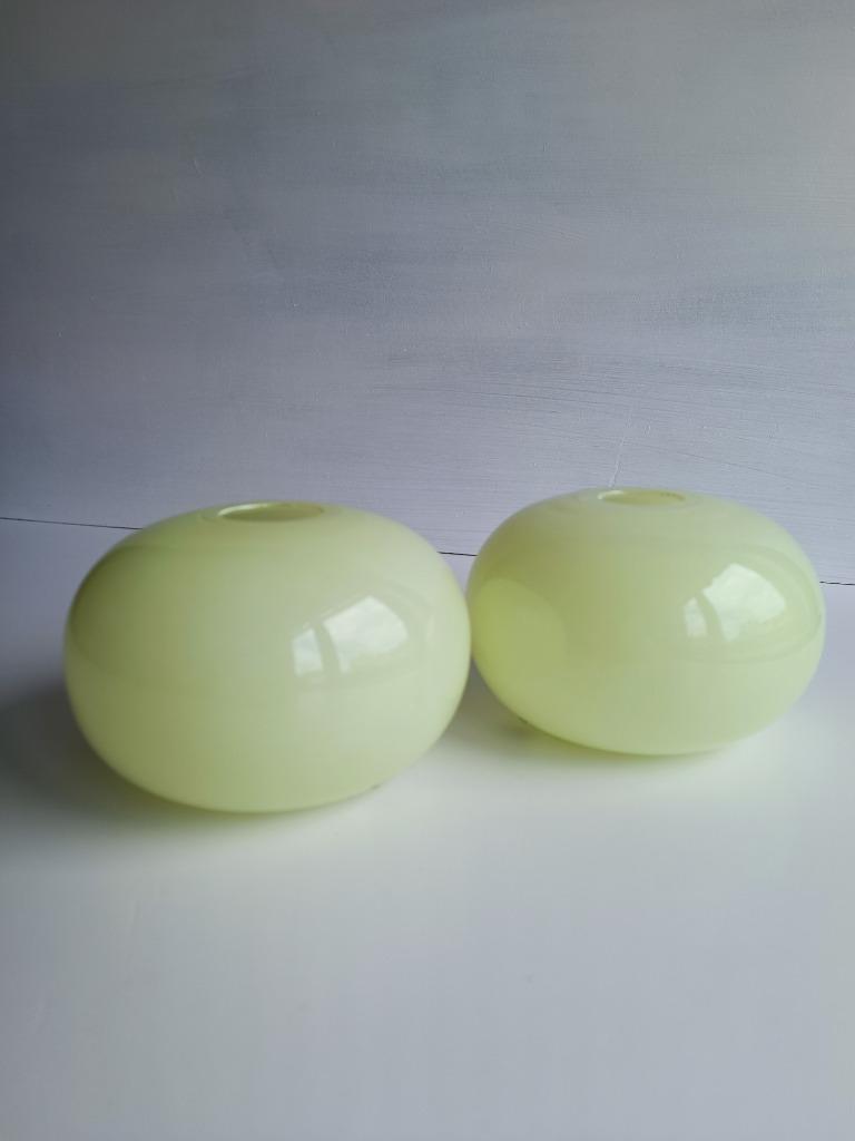 Set van 2 IKEA Barbro Wesslander & Pia Amse bolvormige vaze, Ophalen of Verzenden, Glas
