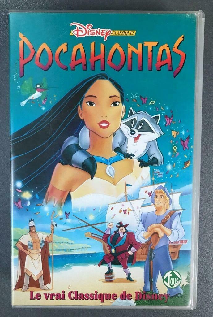 VHS " Pocahontas ". -, Enlèvement ou Envoi, Dessin animé, Tous les âges, Utilisé