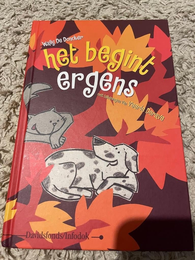 Boek 'Het begint ergens' van Wally De Doncker, Ophalen of Verzenden, Gelezen