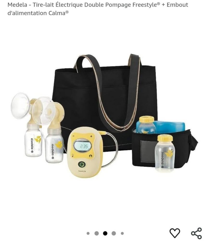 Neuf  Tire lait électrique Medela freestyle, Enlèvement, Tire-lait
