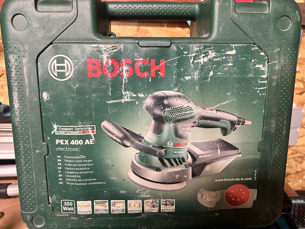 Bosh pex 400 ae, Enlèvement, Utilisé, Ponceuse circulaire