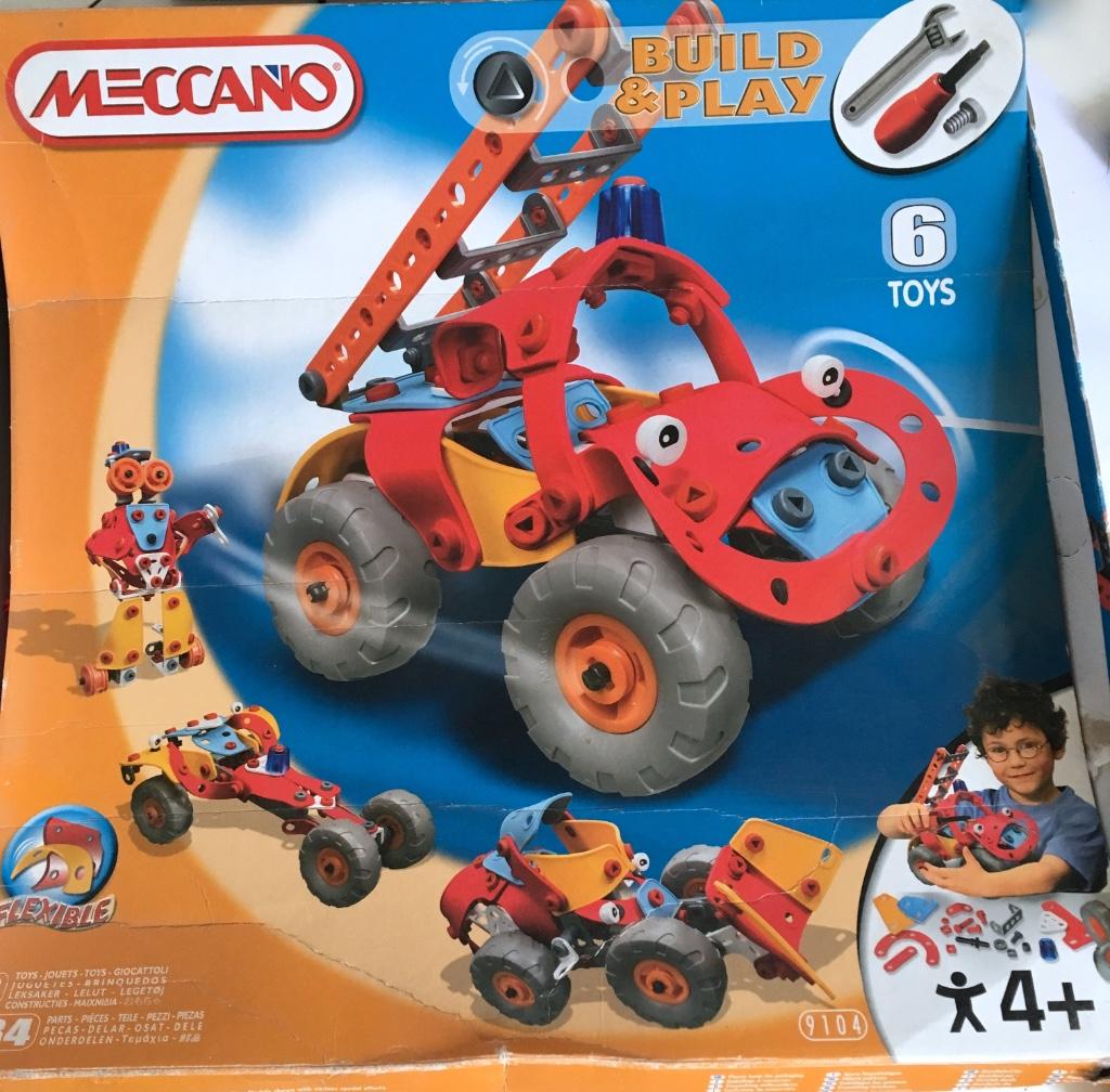 Meccano Build and Play - Camion de pompiers, Enlèvement, Utilisé