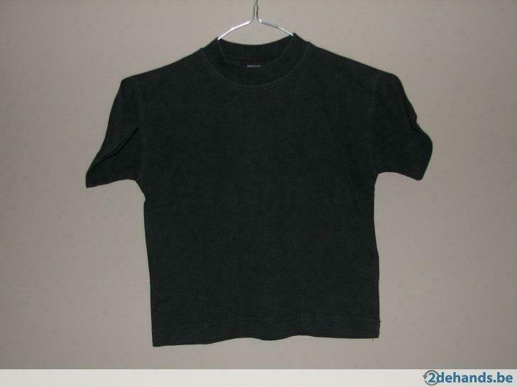 Zwart jongens tshirt, handige klassieker, Maat: 4jaar, Ophalen of Verzenden, Gebruikt, Jongen, Shirt of Longsleeve