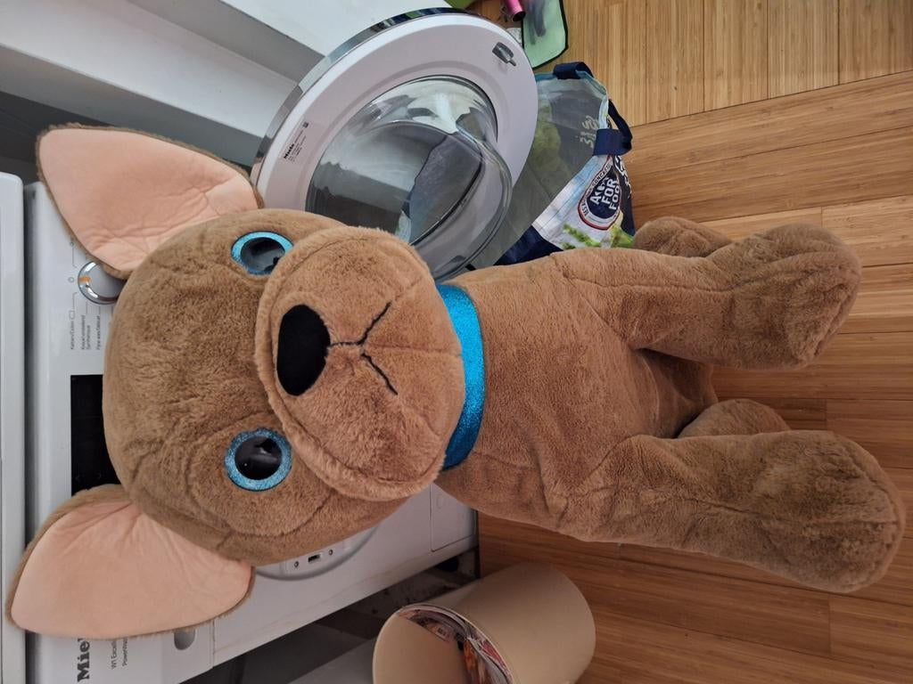 Peluche ours brun géant gonflable, Enlèvement ou Envoi, Ours