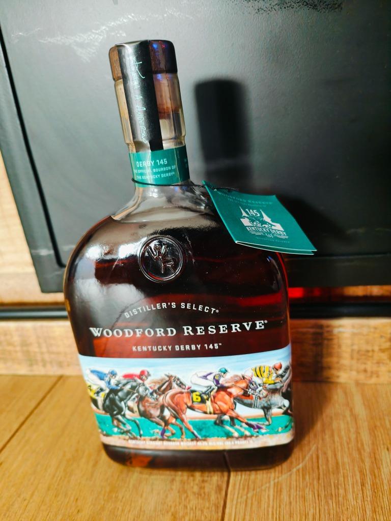 Woodford Reserve 2019 Derby Edition no. : 145 Bouteille amér, Neuf, Autres régions, Enlèvement ou Envoi, Pleine