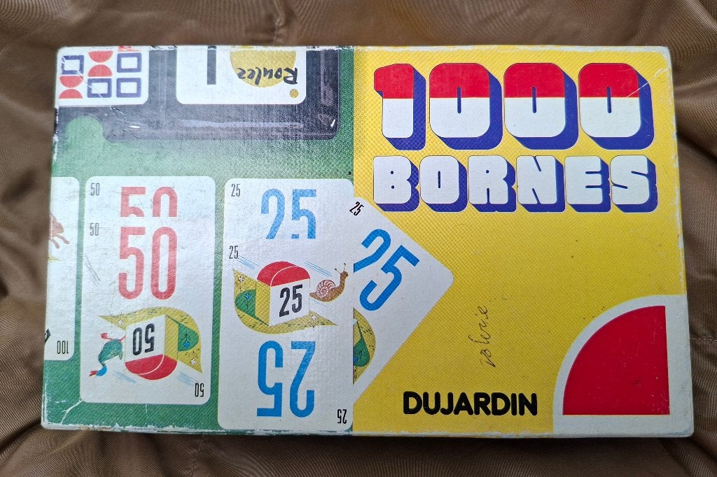 1000 bornes, Hobby & Loisirs créatifs, Jeux de société | Jeux de plateau, Cinq joueurs ou plus, Enlèvement ou Envoi, Utilisé, Dujardin
