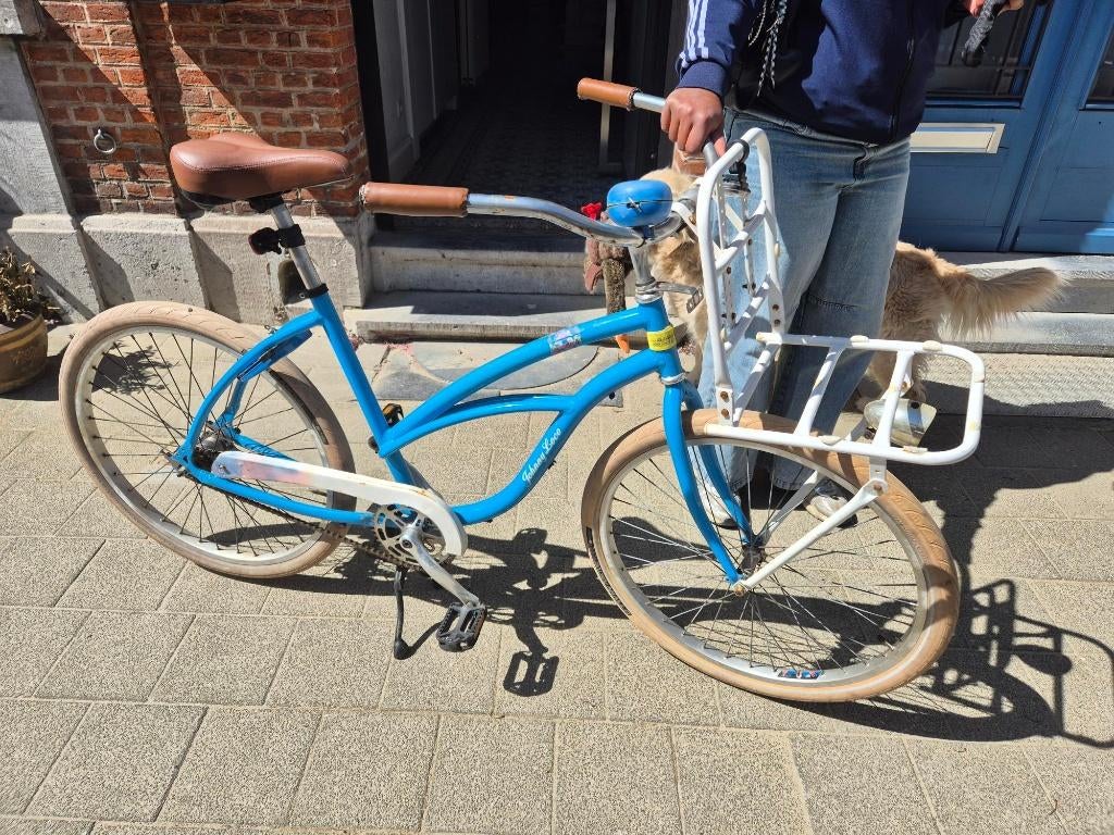 vintage damesfiets, Fietsen en Brommers, Ophalen, Gebruikt
