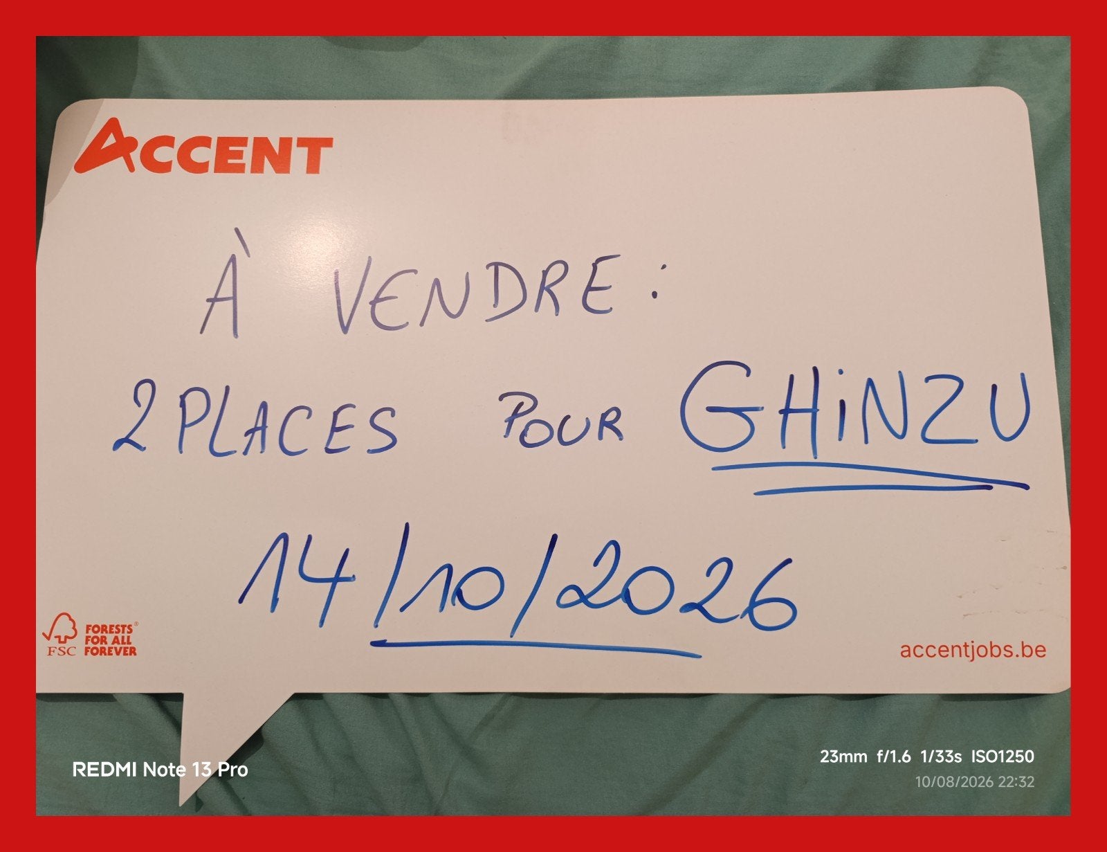 Ghinzu - 2 kaartjes, Tickets en Kaartjes, Twee personen, Oktober
