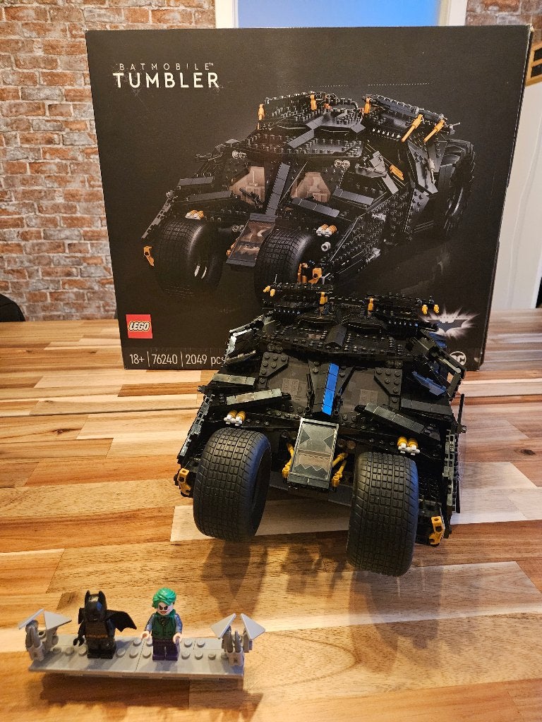 Lego 76240 Batman Tumbler, Kinderen en Baby's, Speelgoed | Duplo en Lego, Ophalen, Overige thema's, Lego, Zo goed als nieuw