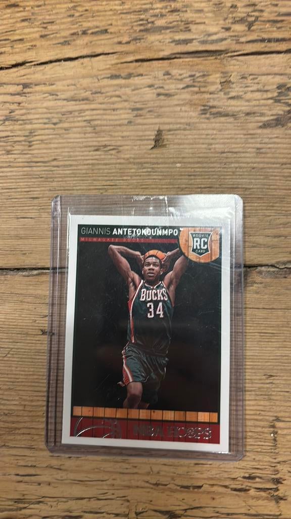 Giannis Antetokounmpo rookie RC kaart, Verzamelen, Ophalen of Verzenden, Zo goed als nieuw