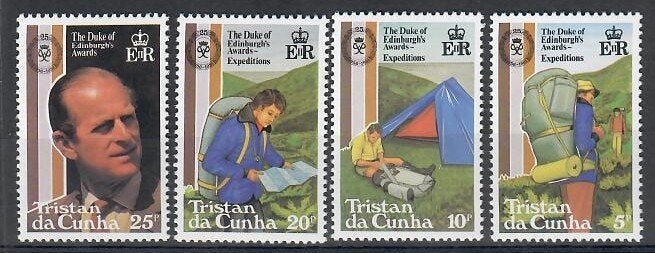 Tristan da Cunha yvertnrs 294/97 postfris, Timbres & Monnaies, Timbres | Timbres thématiques, Enlèvement ou Envoi, Non oblitéré