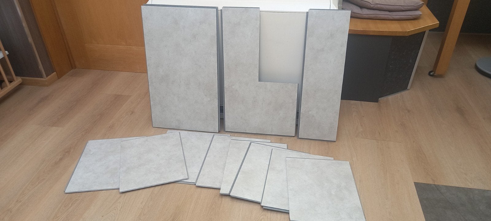 overschot Dumawall tegels Cloudy White, Enlèvement ou Envoi, 60 cm ou plus, Autres matériaux, 20 à 40 cm