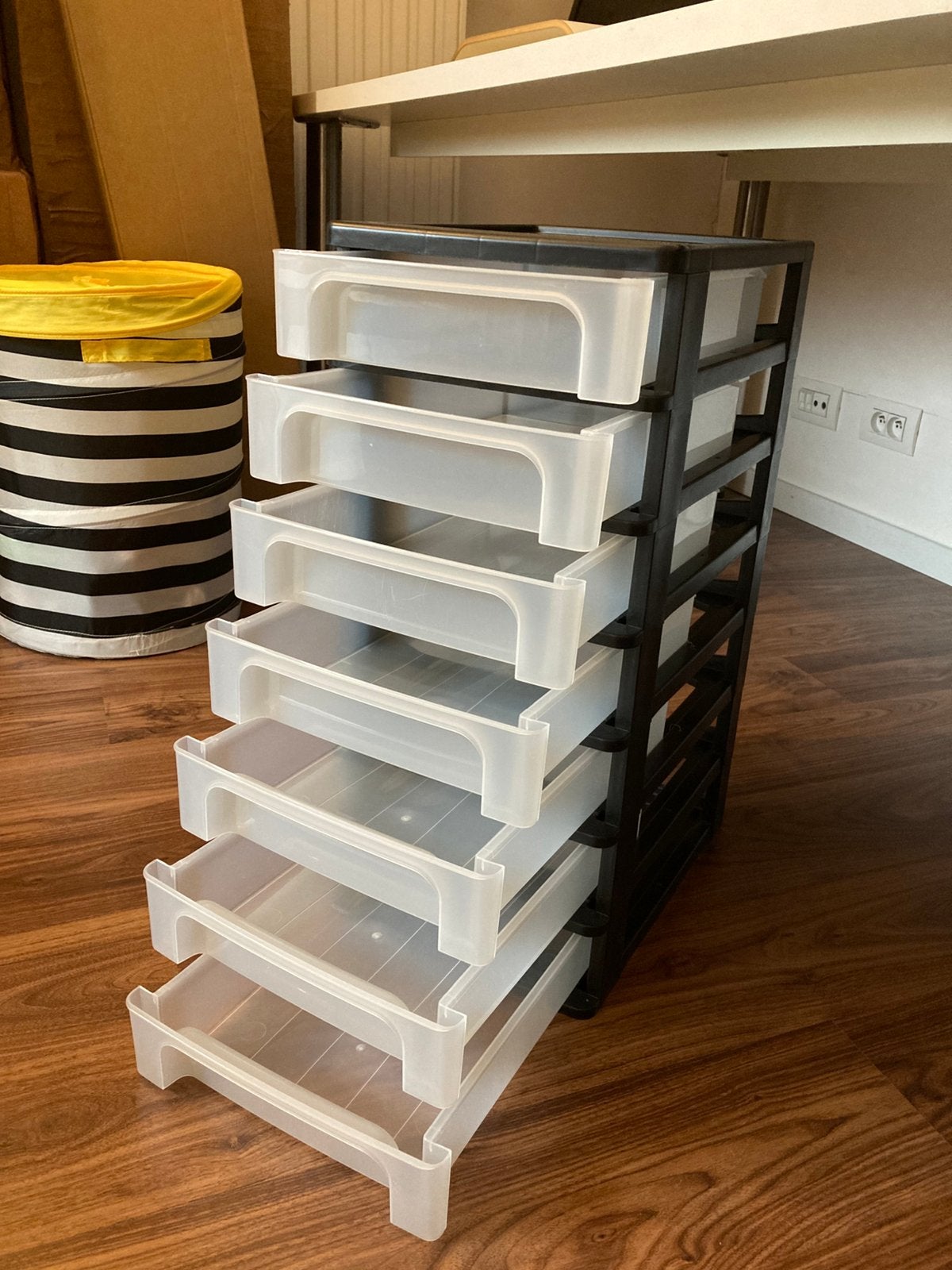 Plastiek ladenkastje, Huis en Inrichting, Kasten | Ladekasten, Ophalen, Zo goed als nieuw