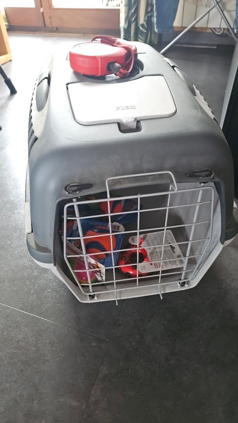 Honden/katten reismand Gulliver 3, Ophalen