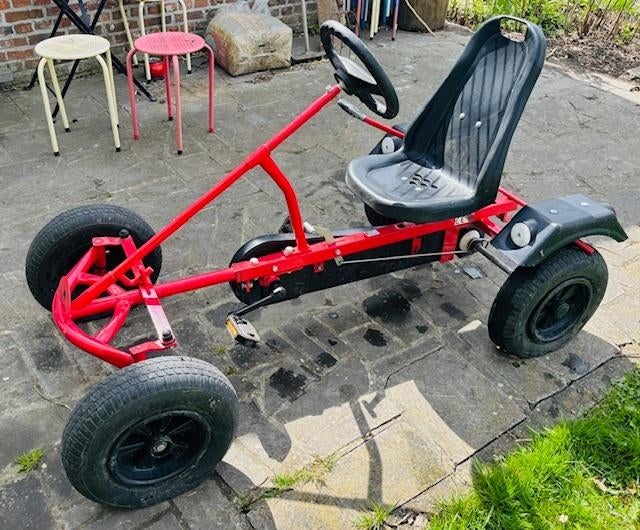 Rode skelter van Dinocars, Kinderen en Baby's, Speelgoed | Buiten | Skelters, Gebruikt, Overige merken, Vrijloopautomaat, Ophalen