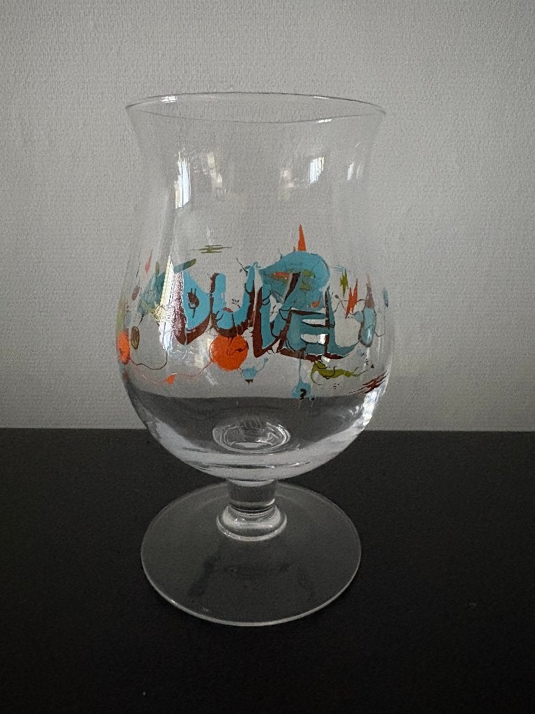 Duvel colletor glas 2014 "Yan Sorgi", Enlèvement, Comme neuf, Verre à bière