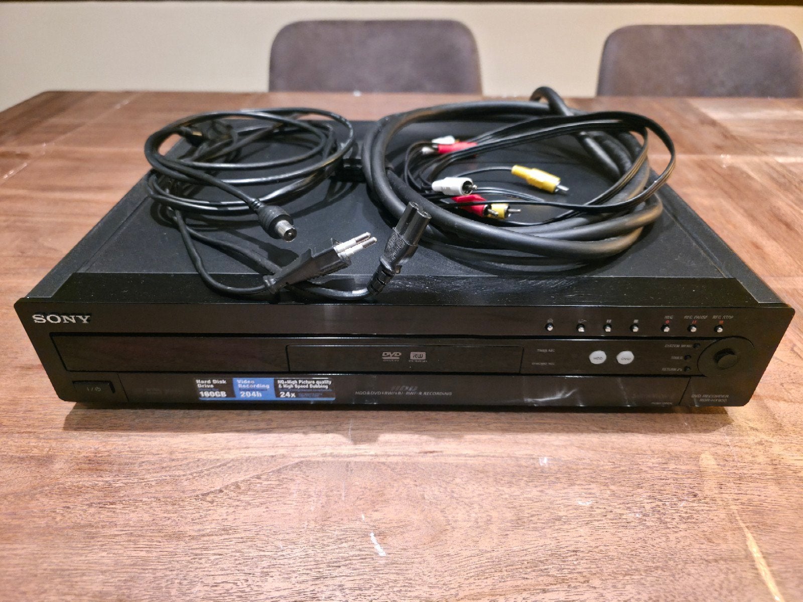 Sony DVD Recorder RDR-HX900 + Originele afstandsbediening, Audio, Tv en Foto, Ophalen, Gebruikt, Met harddisk, Dvd-recorder