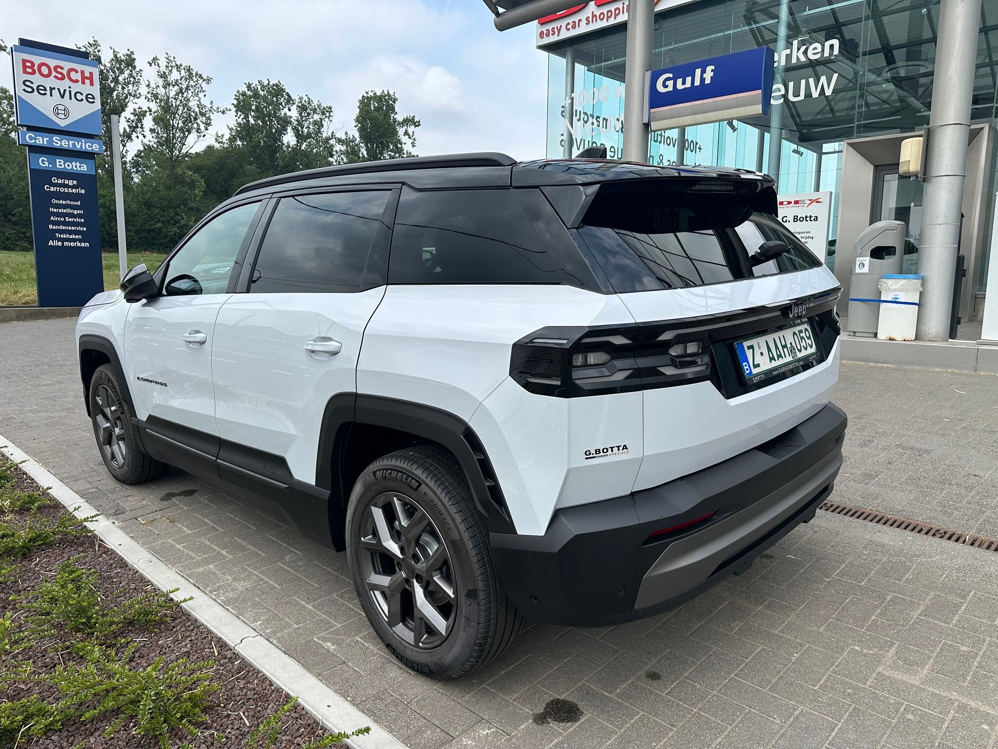 Jeep Compass 1.2 E-Hybrid Summit 1st 145pk Auto*NEW MODEL* D, 1199 cc, Wit, Bedrijf, 5 zetels