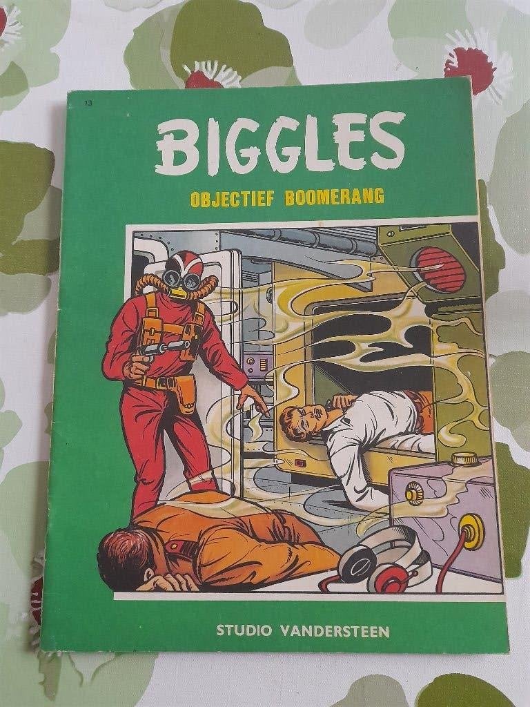 Biggles nr 13 "Objectief boomerang "eerste druk 1968, Enlèvement ou Envoi, Utilisé